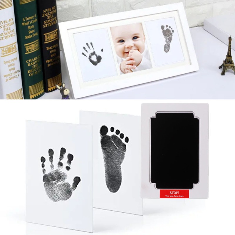 Footprint Ink Kit - 1 Buah Bingkai Foto Bantalan Tinta
