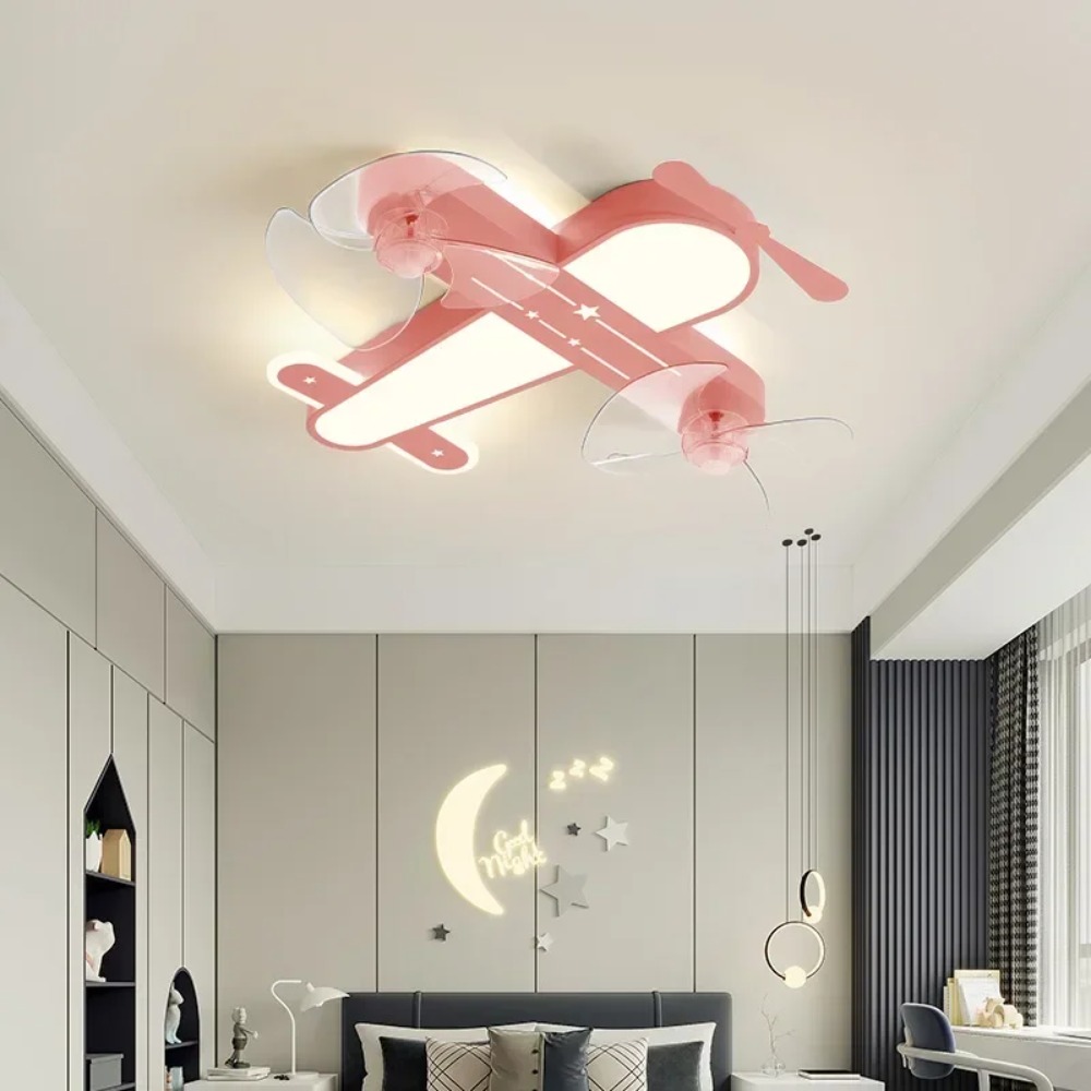 Baby Nursery Light Fixture - Lampu Langit-langit Led Pesawat Modern Lampu