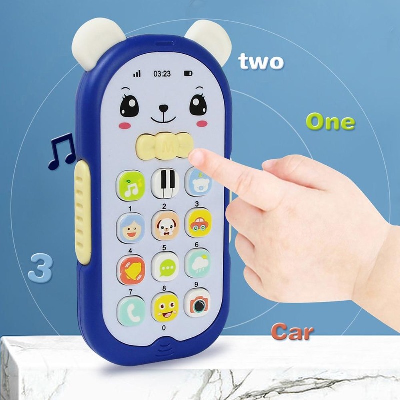 Baby Nursery Mobile - Mainan Telepon Bayi Mesin Suara Musik