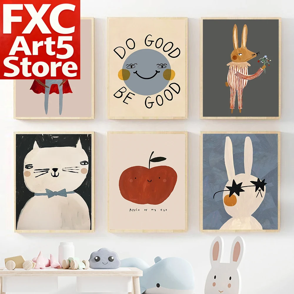 Baby Nursery Quotes Wall Art - 1 Buah Lukisan Kanvas Seni Dinding
