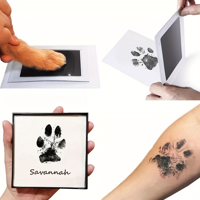 Footprint Ink Kit - Kit Kenang-kenangan Cetak Kaki Hewan Peliharaan