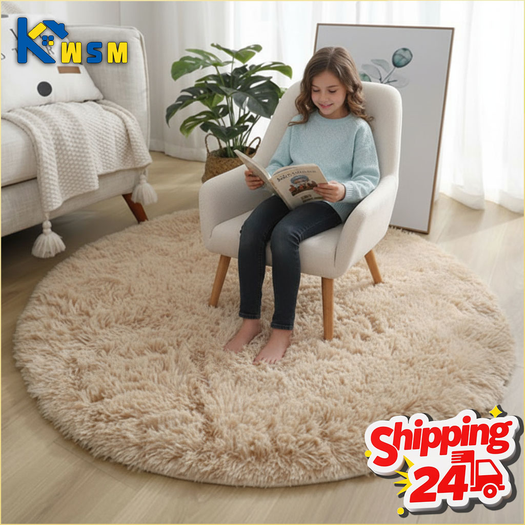 Soft Rug Nursery - Karpet Bulu Halus Super Lembut untuk