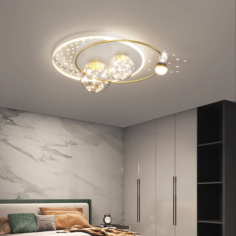 Baby Nursery Light Fixture - Lampu Langit Berbintang Nordik untuk Anak,