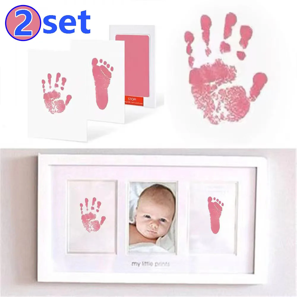 Footprint Ink Kit - Kit bantalan tinta bayi baru lahir,