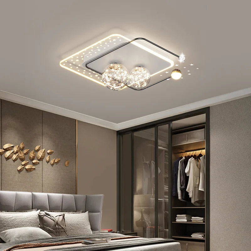 Baby Nursery Light Fixture - Lampu Langit-Langit Anak Motif Bintang Nordik