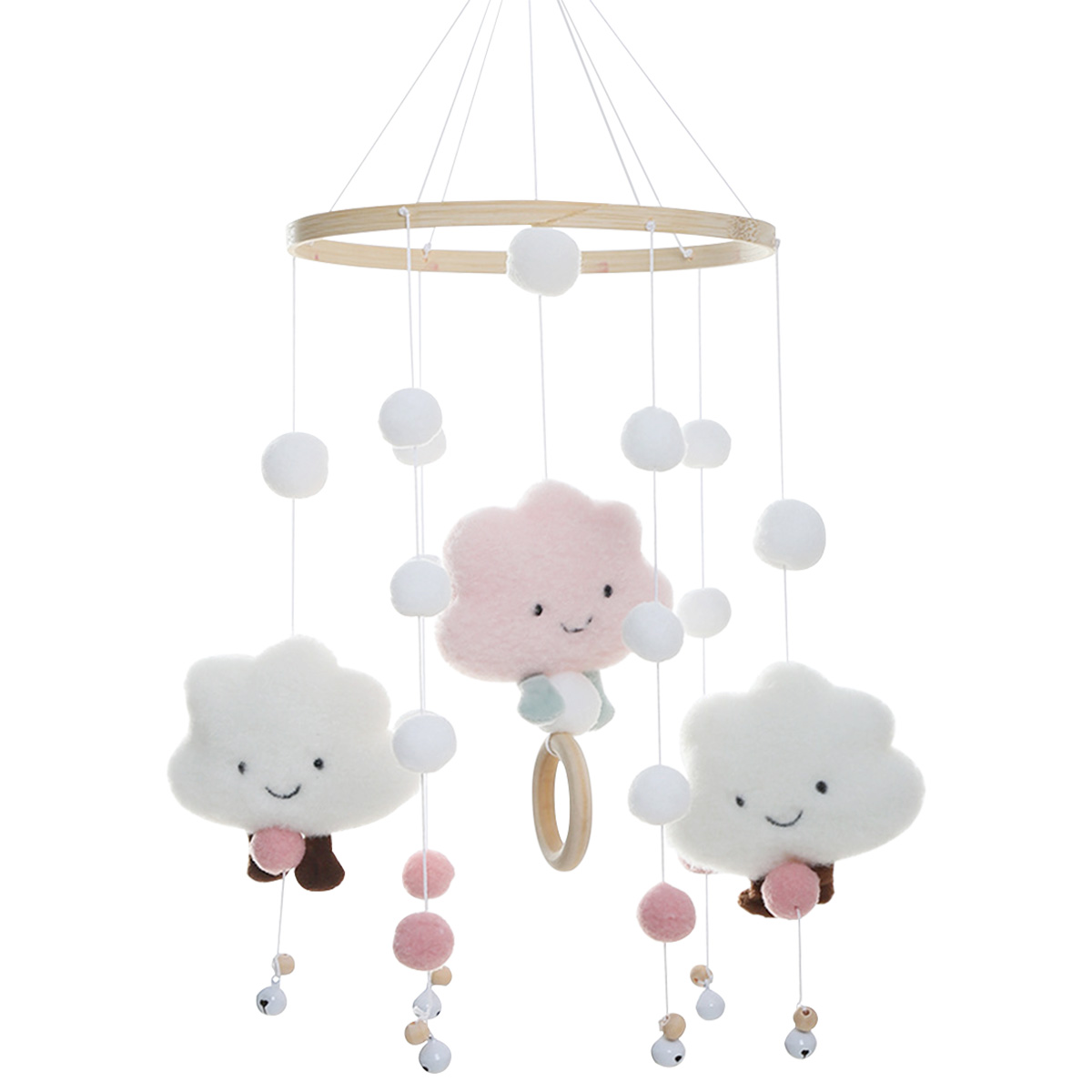 Baby Nursery Mobile - Lonceng angin seluler, mainan kerincingan seluler