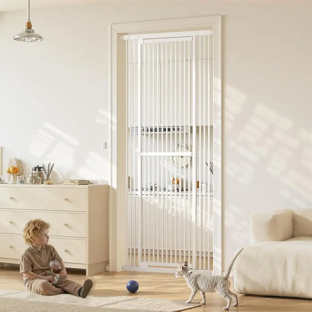 Baby Gate Extra Wide - Gerbang Kucing Ekstra Tinggi 51-87 yang