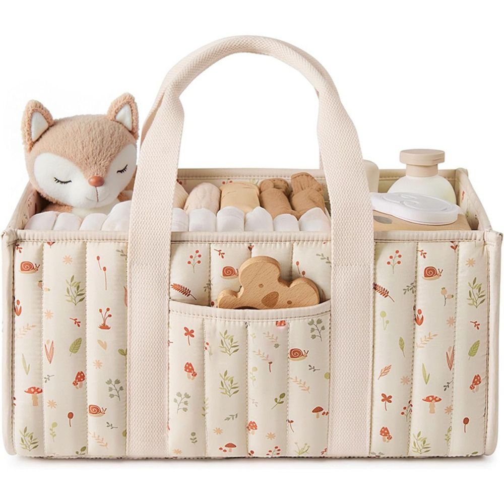Baby Nursery Essentials - Keranjang Penyimpanan Perlengkapan Bayi Portabel Berkapasitas
