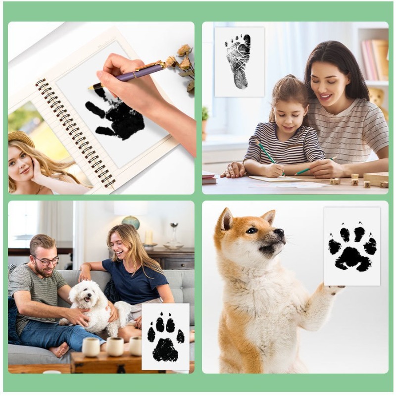 1 Buah Bingkai Foto Bantalan T - Footprint Ink Kit ulasan dan harga