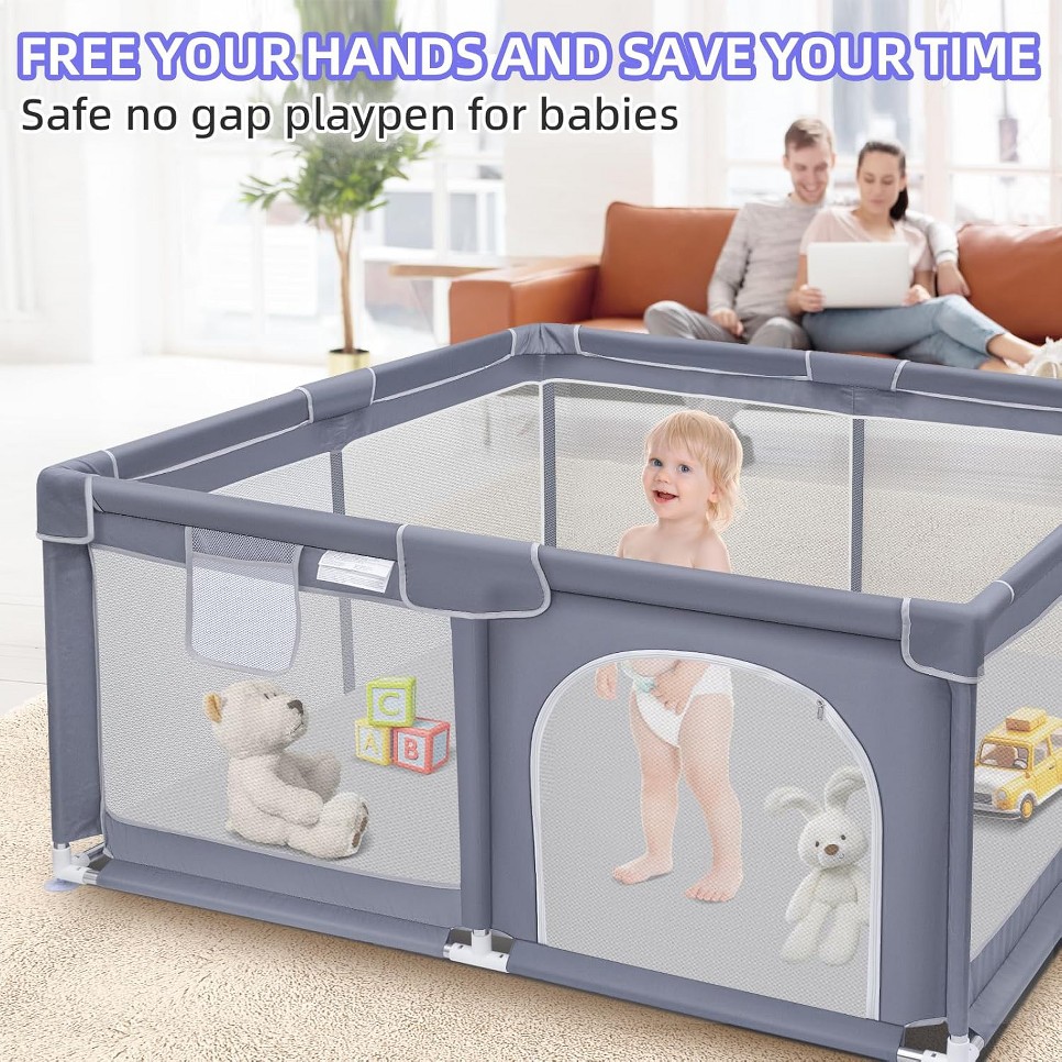 Playpen Bayi, Area Bermain Eks - Baby Gate Extra Wide ulasan dan harga