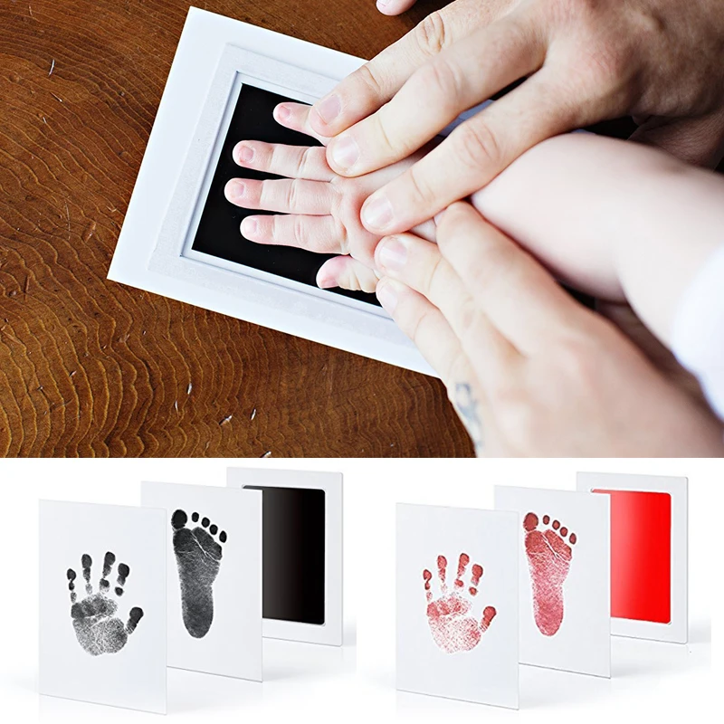 Kit cetak jejak kaki bayi, tid - Footprint Ink Kit ulasan dan harga