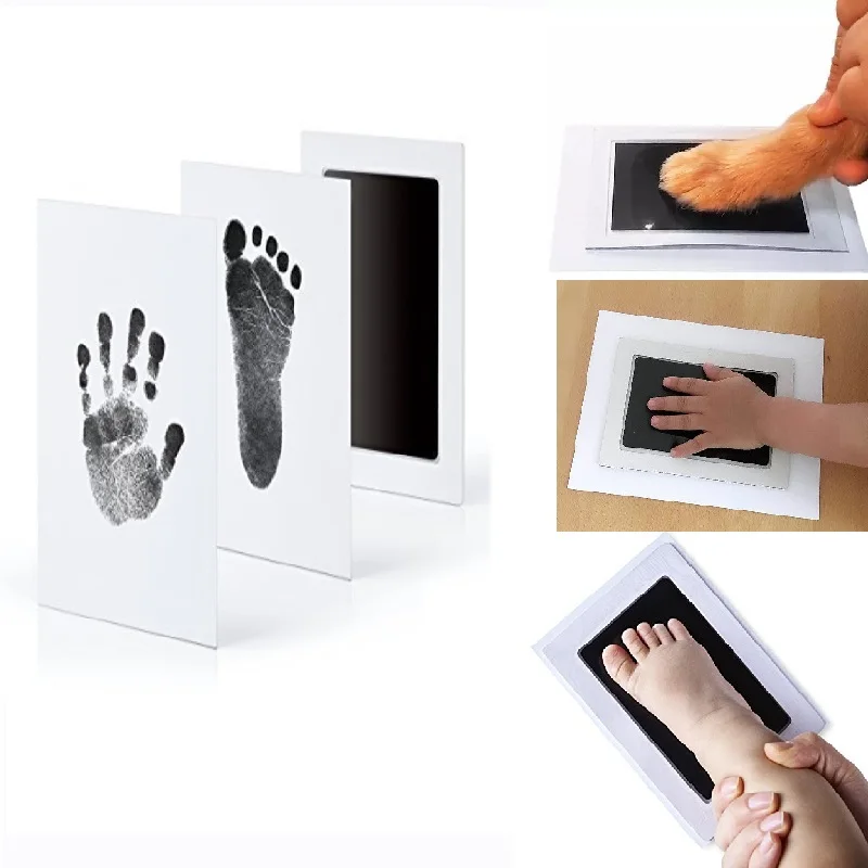 Kit cetak jejak kaki bayi, tid - Footprint Ink Kit ulasan dan harga