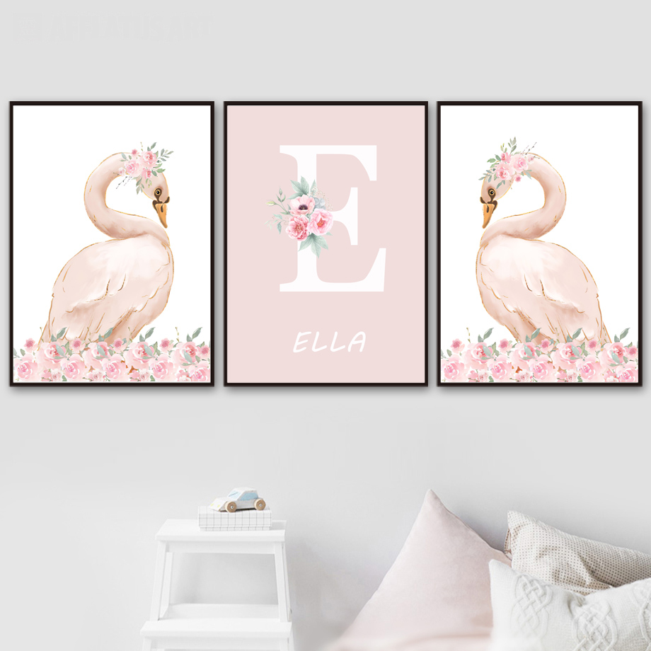 Lukisan Kanvas Pembibitan Seni - Animals Baby Nursery ulasan dan harga