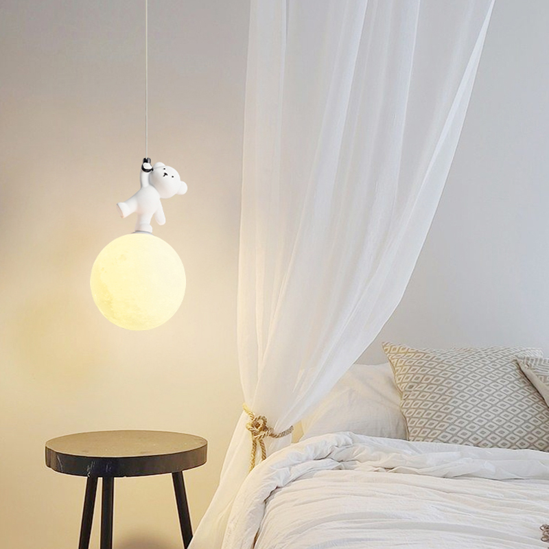 Lampu gantung beruang kartun u - Baby Nursery Light Fixture ulasan dan harga