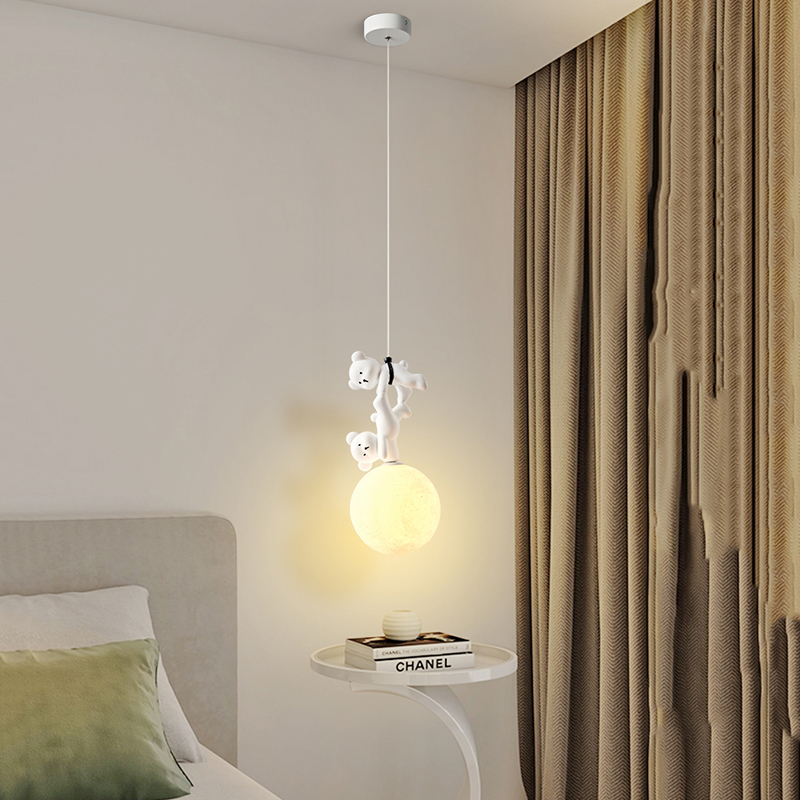Lampu gantung beruang kartun u - Baby Nursery Light Fixture ulasan dan harga