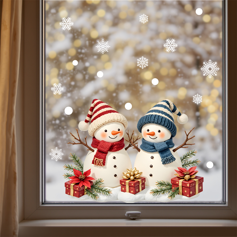 ​ Stiker Jendela Natal Manusia - Wall Decal Nursery ulasan dan harga