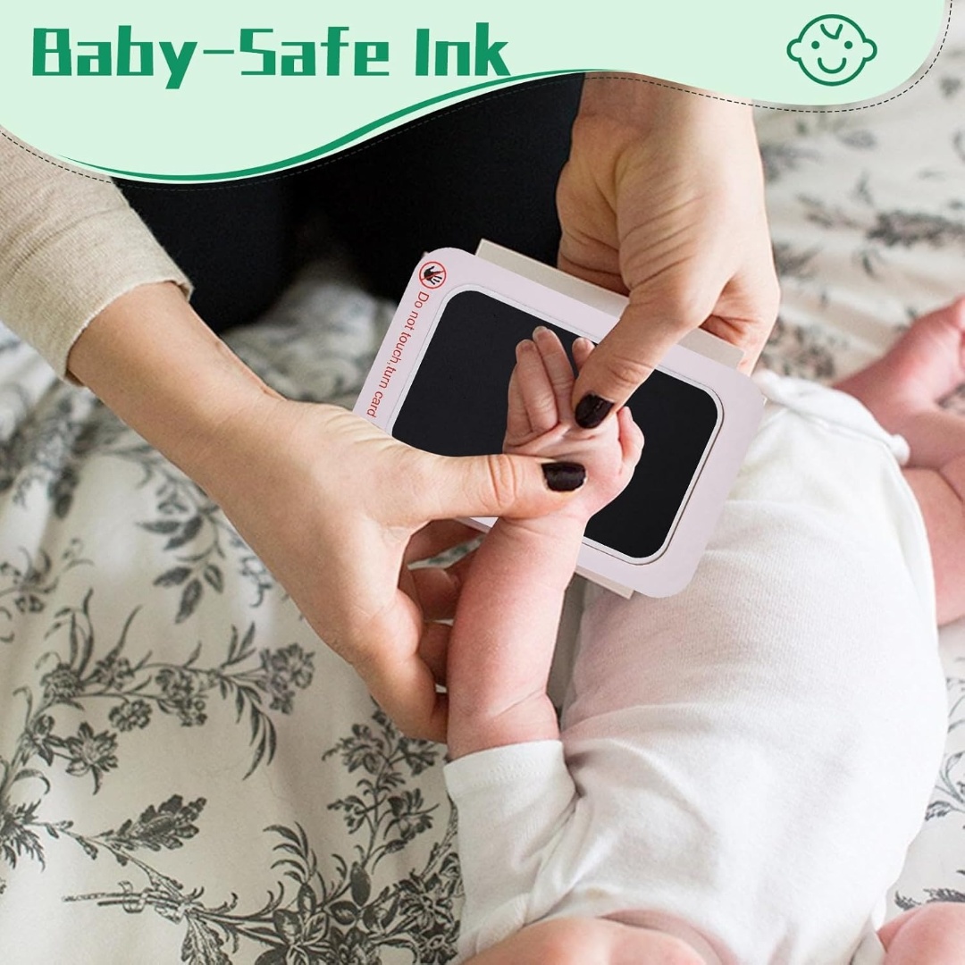 Kit Cetak Tangan dan Kaki Bayi - Footprint Ink Kit ulasan dan harga