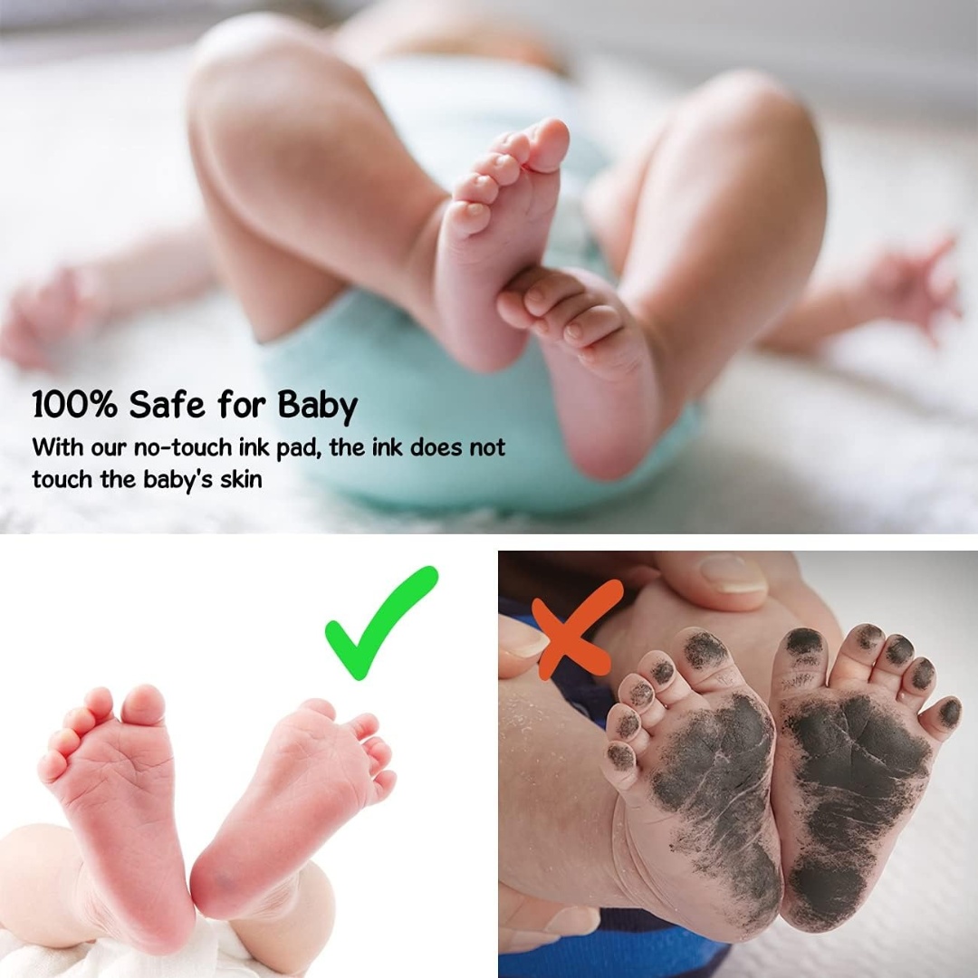 Kit Cetak Tangan dan Kaki Bayi - Footprint Ink Kit ulasan dan harga