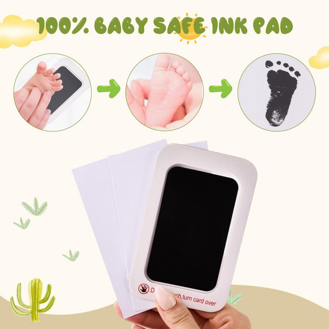 Kit Cetak Tangan dan Kaki Bayi - Footprint Ink Kit ulasan dan harga