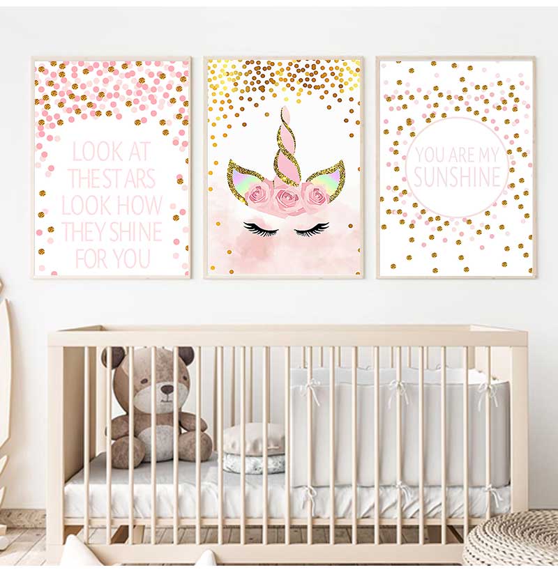 Gambar Dekoratif Dekorasi Kama - Baby Nursery Quotes Wall Art ulasan dan harga