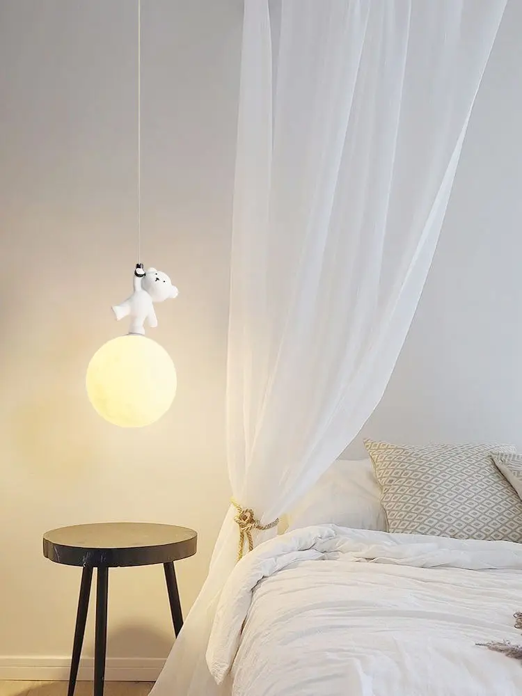 Lampu Gantung Beruang Kartun u - Baby Nursery Light Fixture ulasan dan harga
