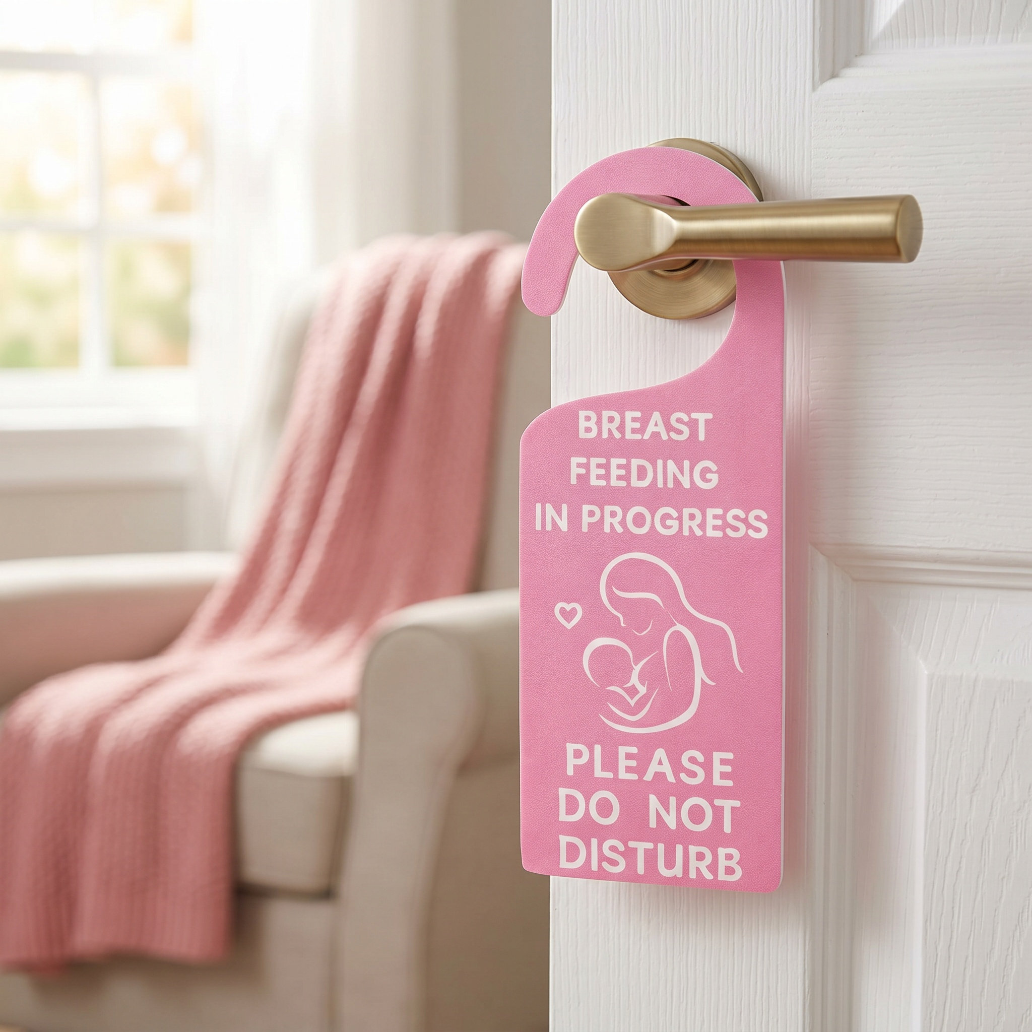 2 Buah Tanda Pintu Privasi Men - Baby Nursery Nurse ulasan dan harga