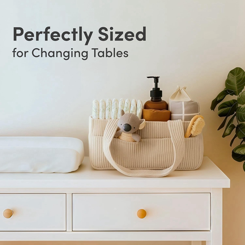 Organizer Popok Bayi untuk Mej - Baby Nursery Essentials ulasan dan harga