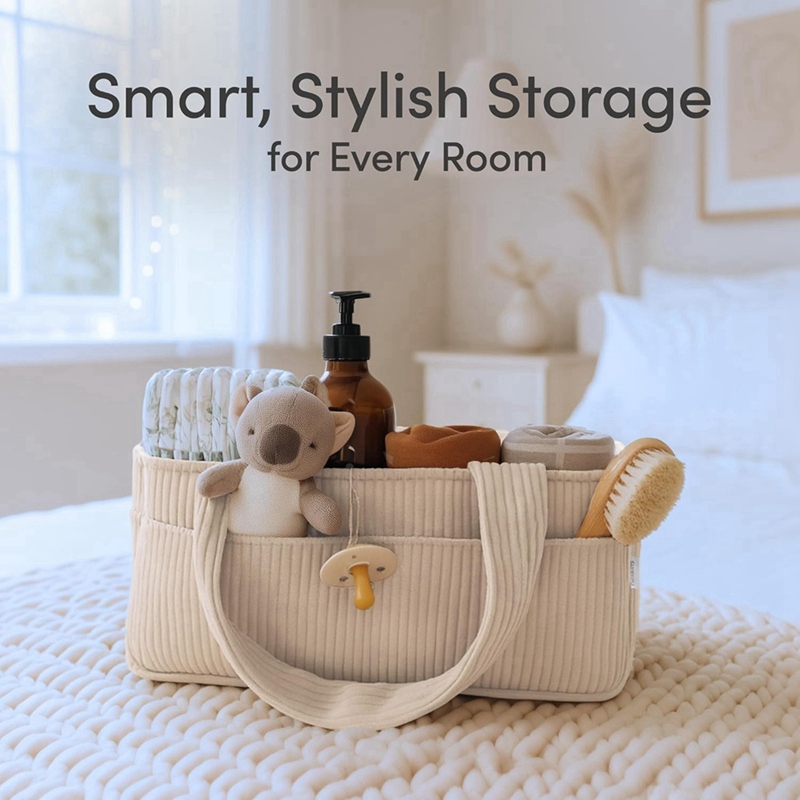 Organizer Popok Bayi untuk Mej - Baby Nursery Essentials ulasan dan harga