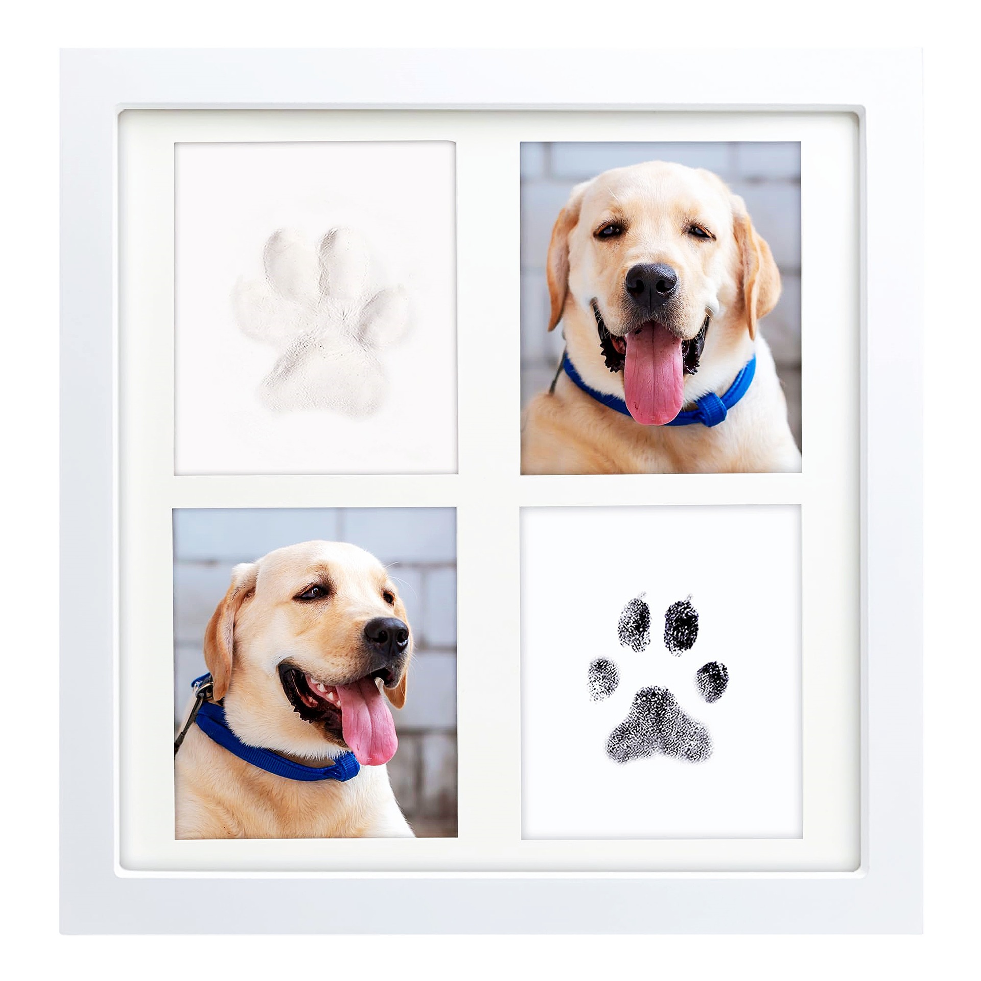 Kit Bingkai Foto Kayu DIY deng - Footprint Ink Kit ulasan dan harga