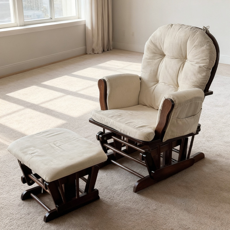 Kursi Goyang Kayu Modern untuk - Baby Nursery Nurse ulasan dan harga
