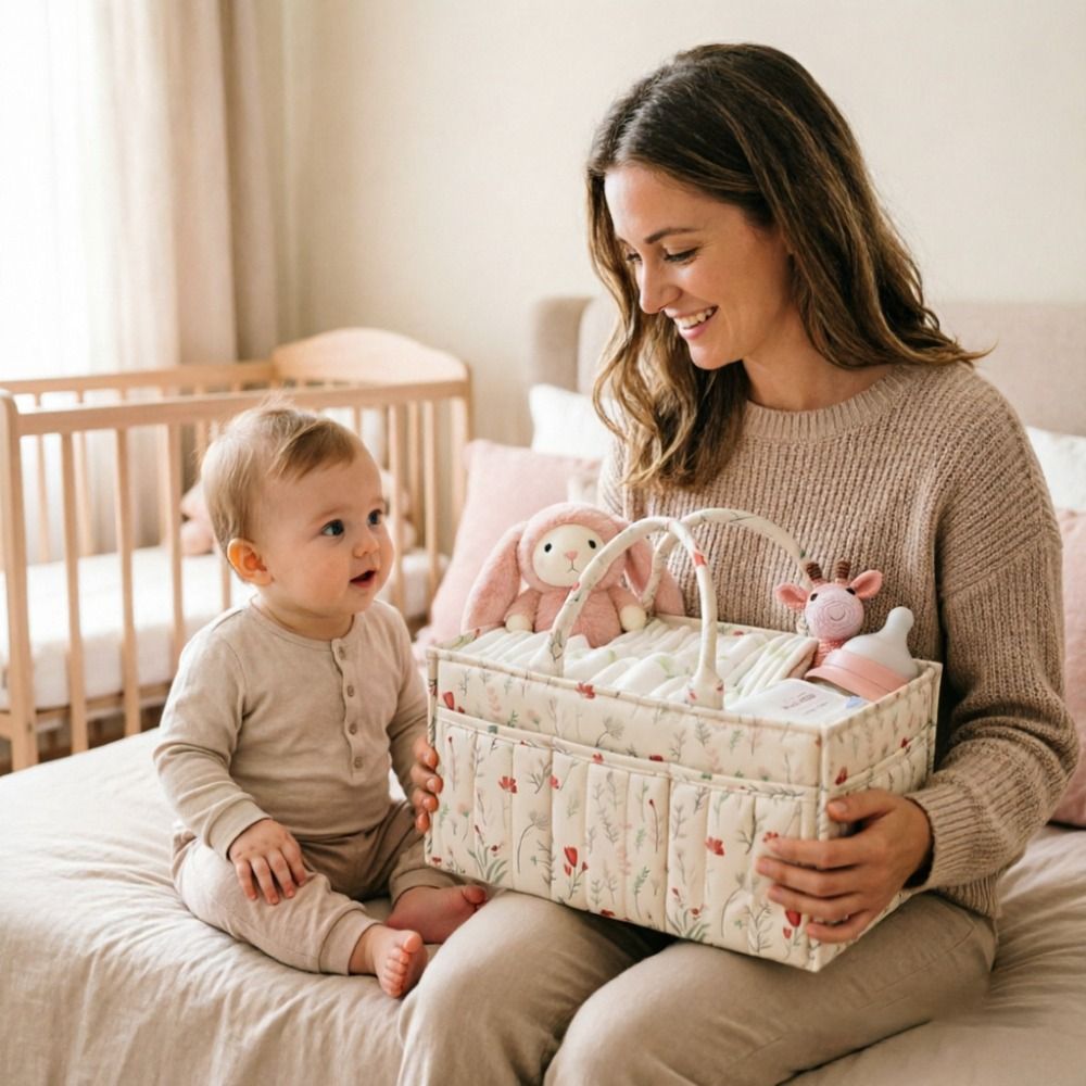 Keranjang Penyimpanan Popok Ba - Baby Nursery Essentials ulasan dan harga