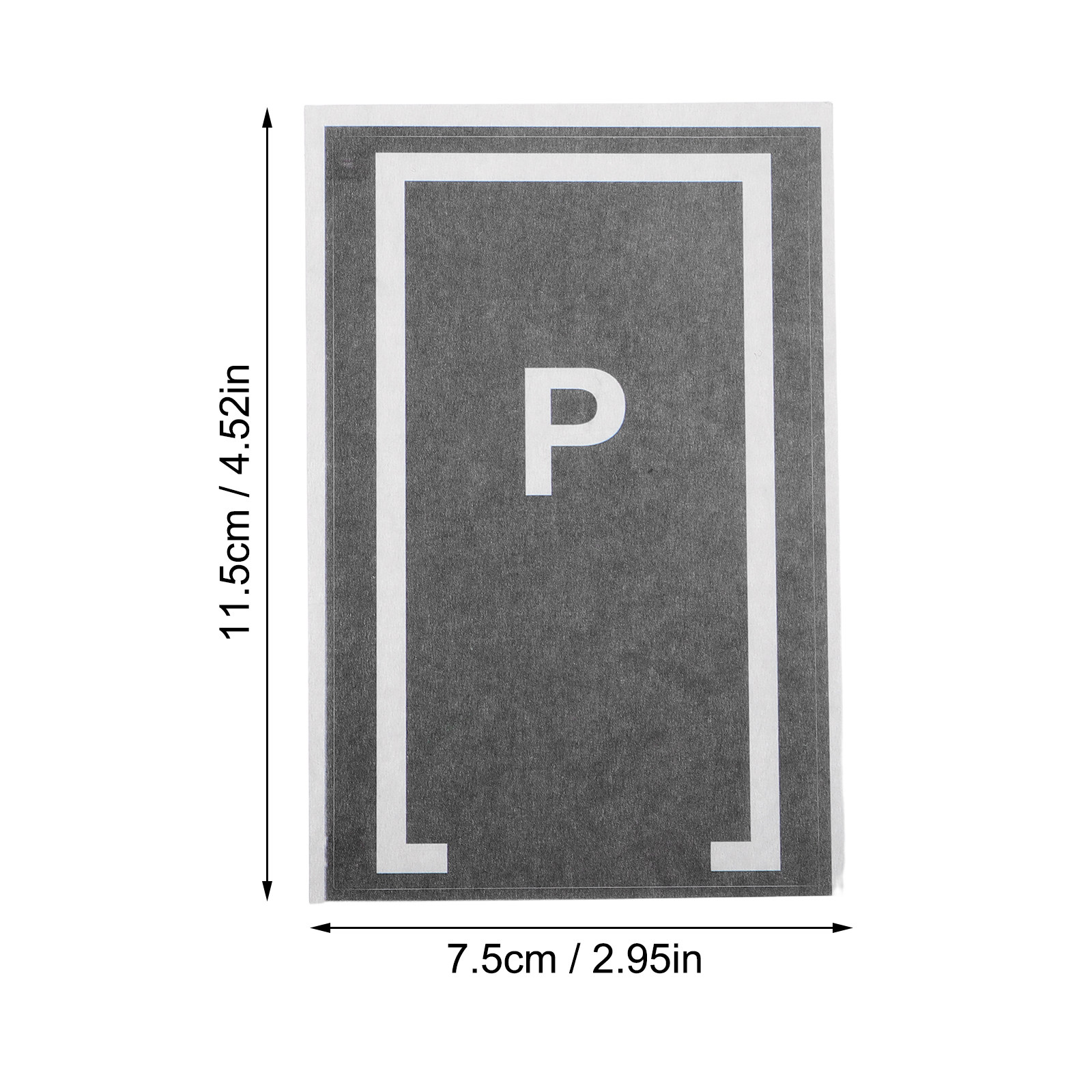 10 Buah Stiker Tempat Parkir M - Wall Decal Nursery ulasan dan harga