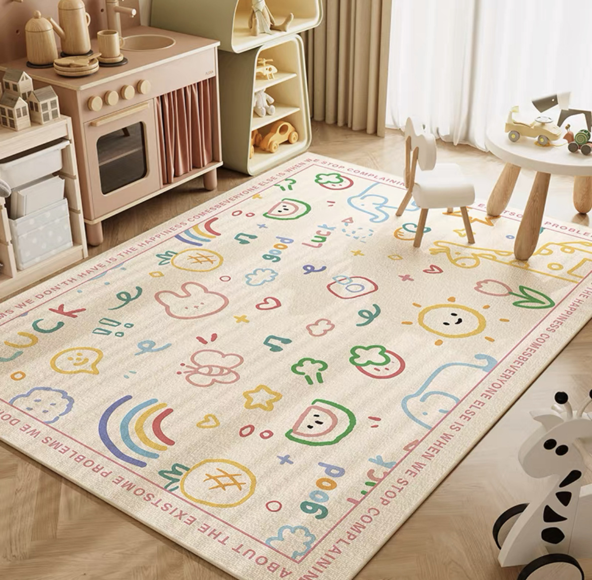 VIKAMA Karpet Merangkak Bayi M - Soft Rug Nursery ulasan dan harga