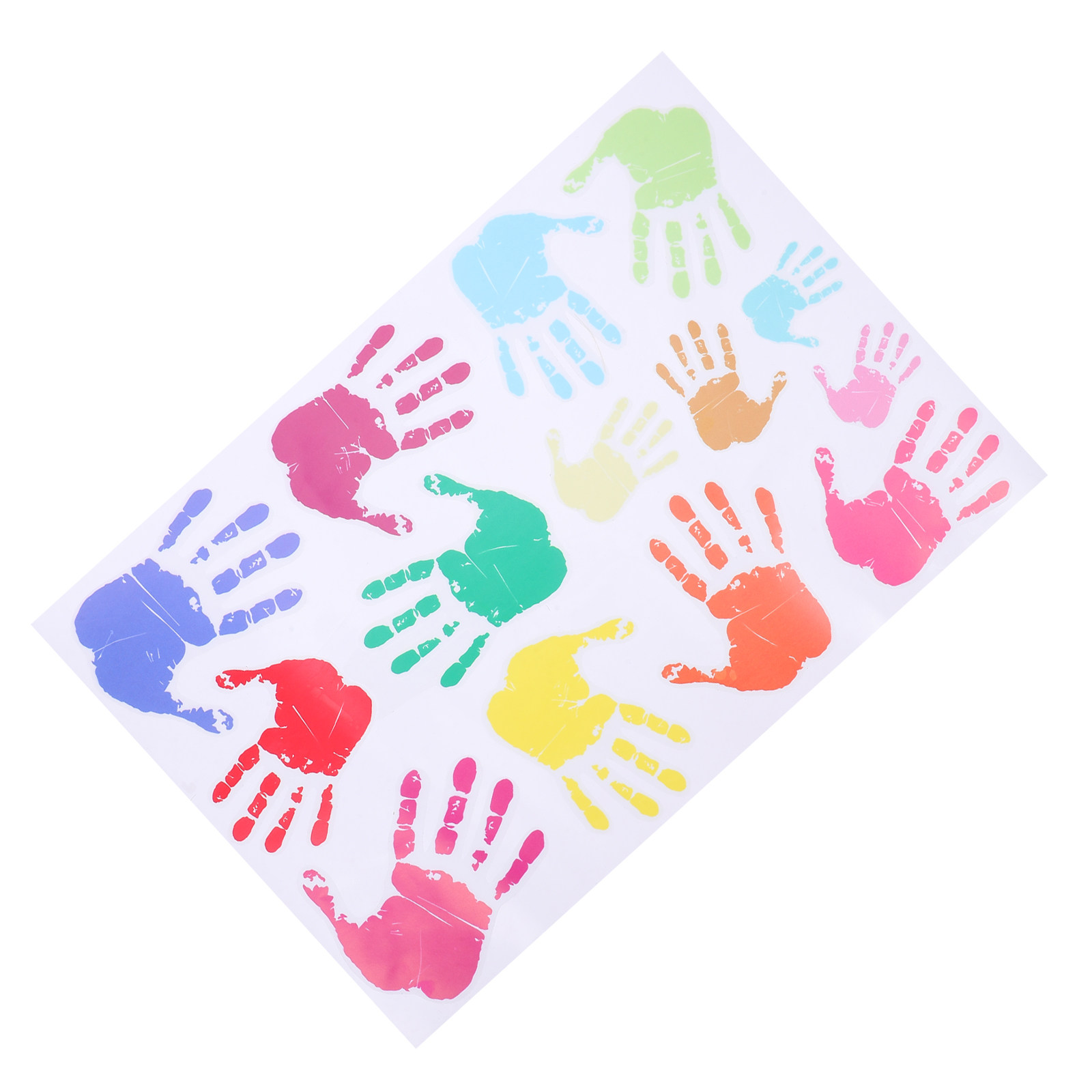 Stiker Dinding Motif H Berwarn - Wall Decal Nursery ulasan dan harga