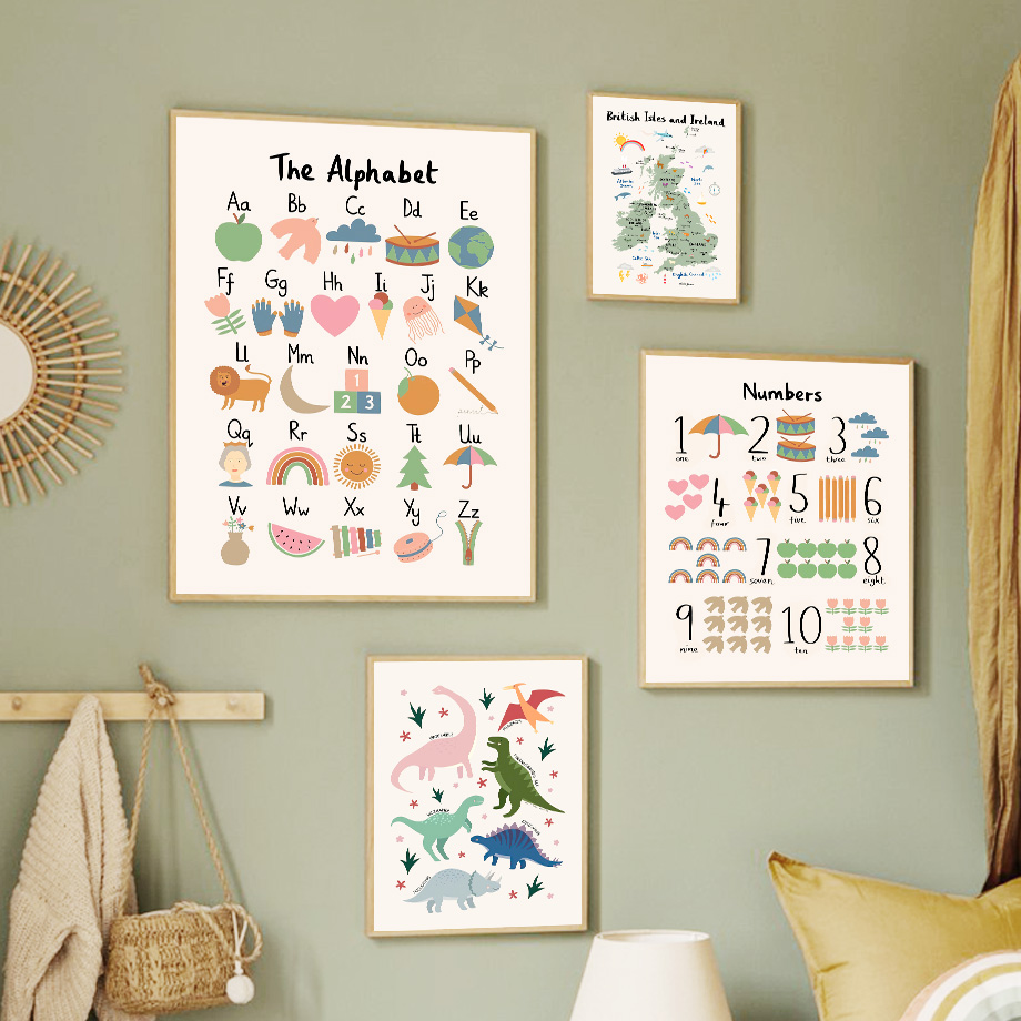 Peta Dunia Hewan Dinosaurus Al - Animals Baby Nursery ulasan dan harga