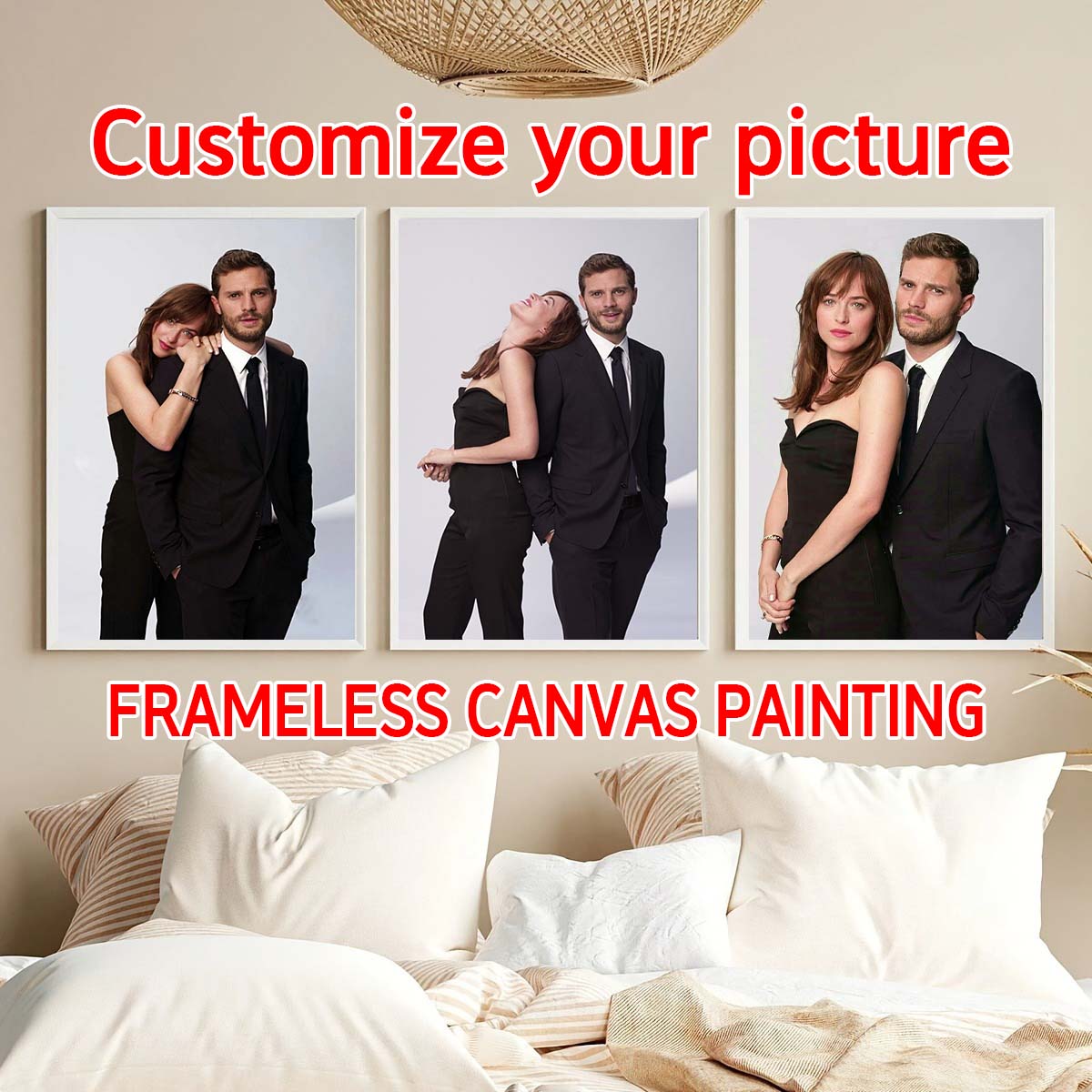 Lukisan Kanvas Cetak Kustom Da - Baby Nursery Pictures ulasan dan harga