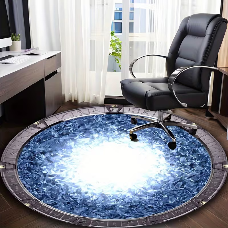 Karpet Bulat Terinspirasi Gala - Soft Rug Nursery ulasan dan harga