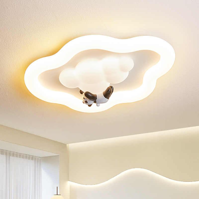 Lampu Langit-langit Awan Krim  - Baby Nursery Light Fixture ulasan dan harga