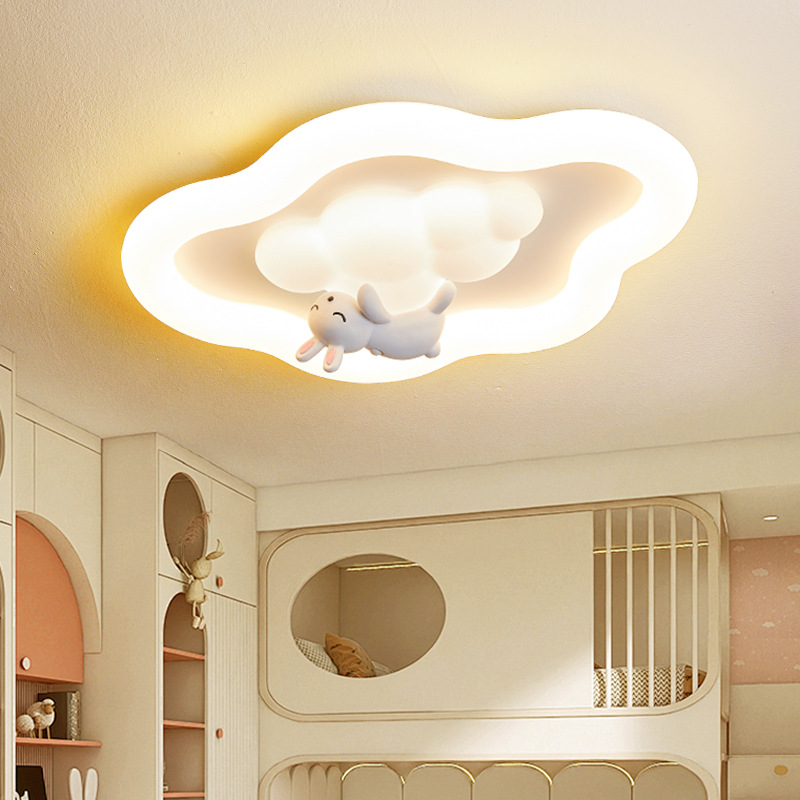 Lampu Langit-langit Awan Krim  - Baby Nursery Light Fixture ulasan dan harga