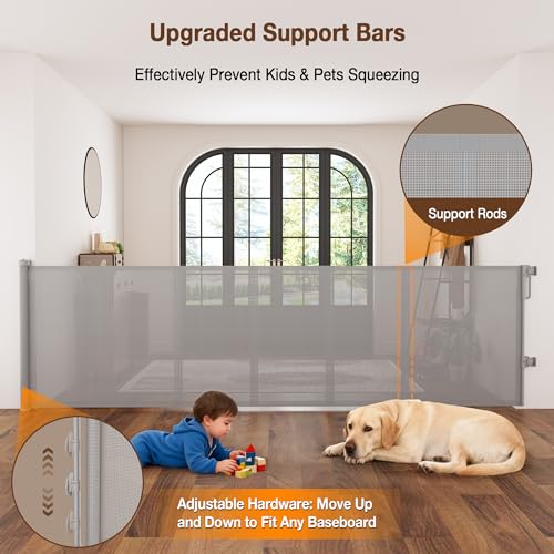 Pagar Bayi Retractable Lebar 1 - Baby Gate Extra Wide ulasan dan harga