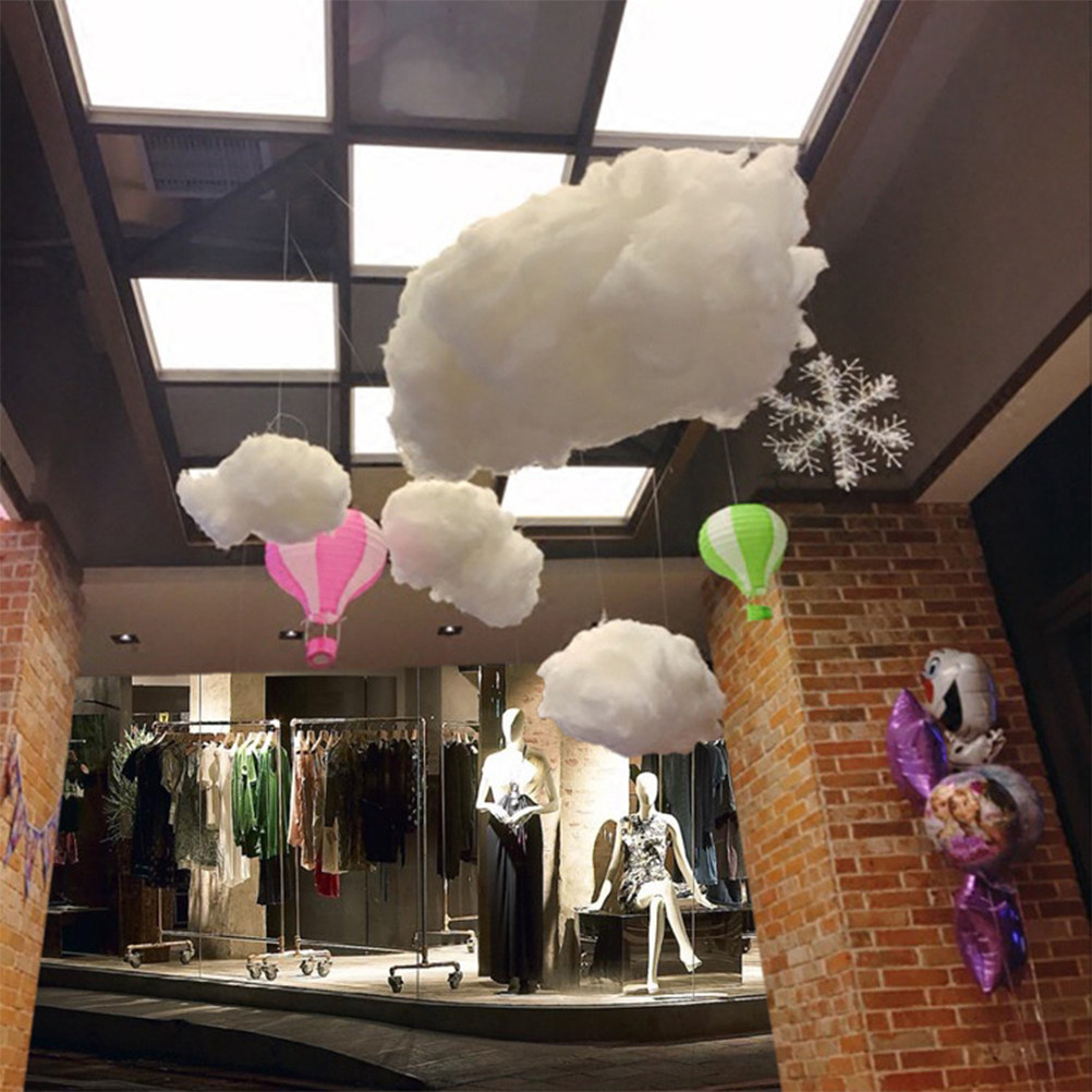 1 Buah Hiasan Gantung Awan yan - Baby Nursery Light Fixture ulasan dan harga