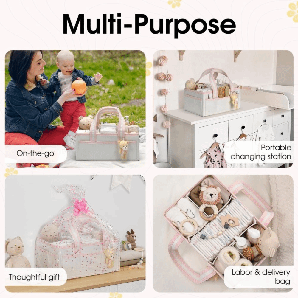 Keranjang Penyimpanan Perlengk - Baby Nursery Essentials ulasan dan harga