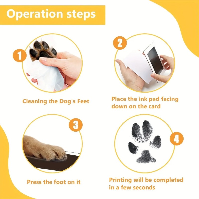 2 Buah Kit Cetakan Tangan dan  - Footprint Ink Kit ulasan dan harga
