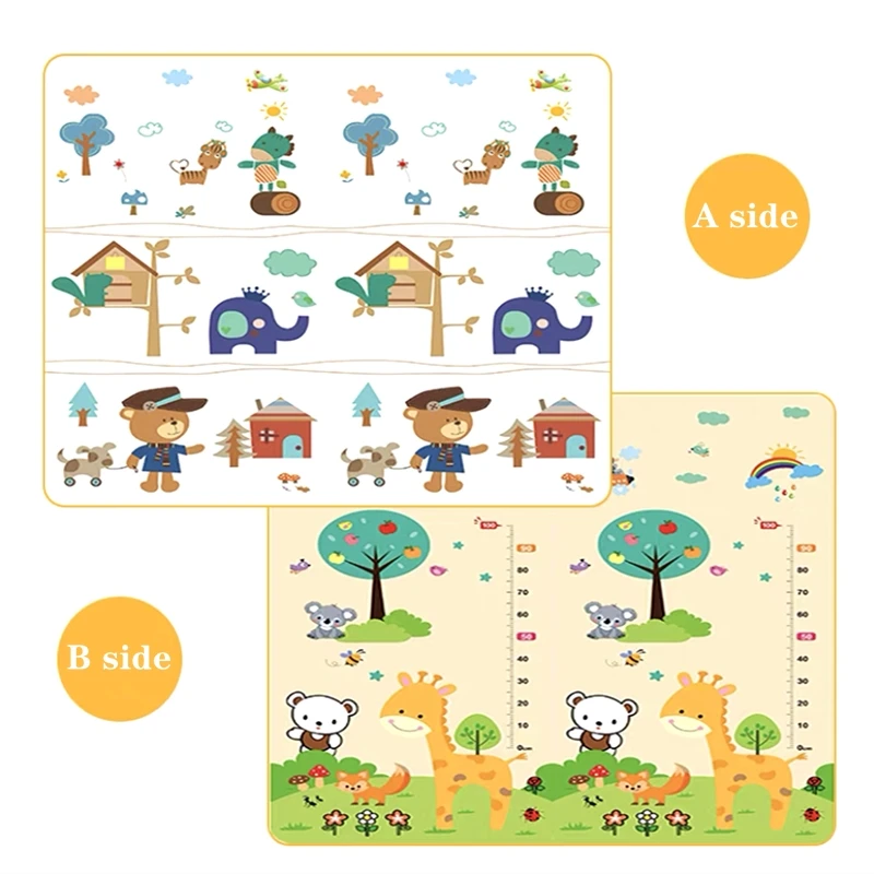 Karpet Bermain Bayi Motif Anak - Soft Rug Nursery ulasan dan harga