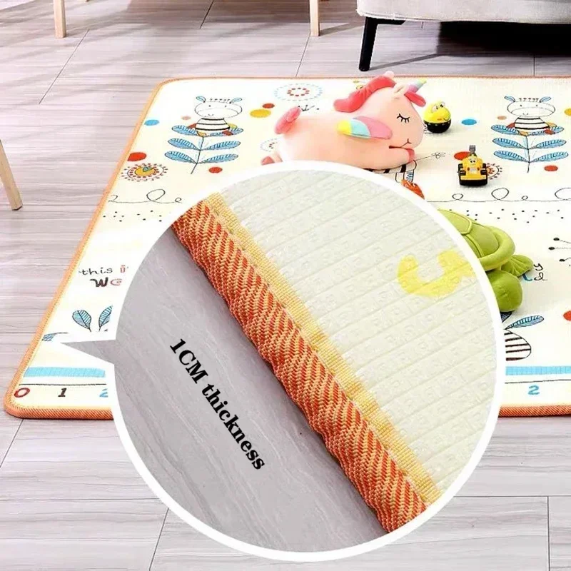 Karpet Bermain Bayi Motif Anak - Soft Rug Nursery ulasan dan harga