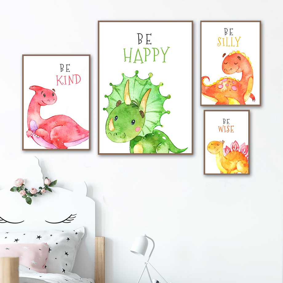 Lukisan Kanvas Seni Dinding Ku - Baby Nursery Quotes Wall Art ulasan dan harga