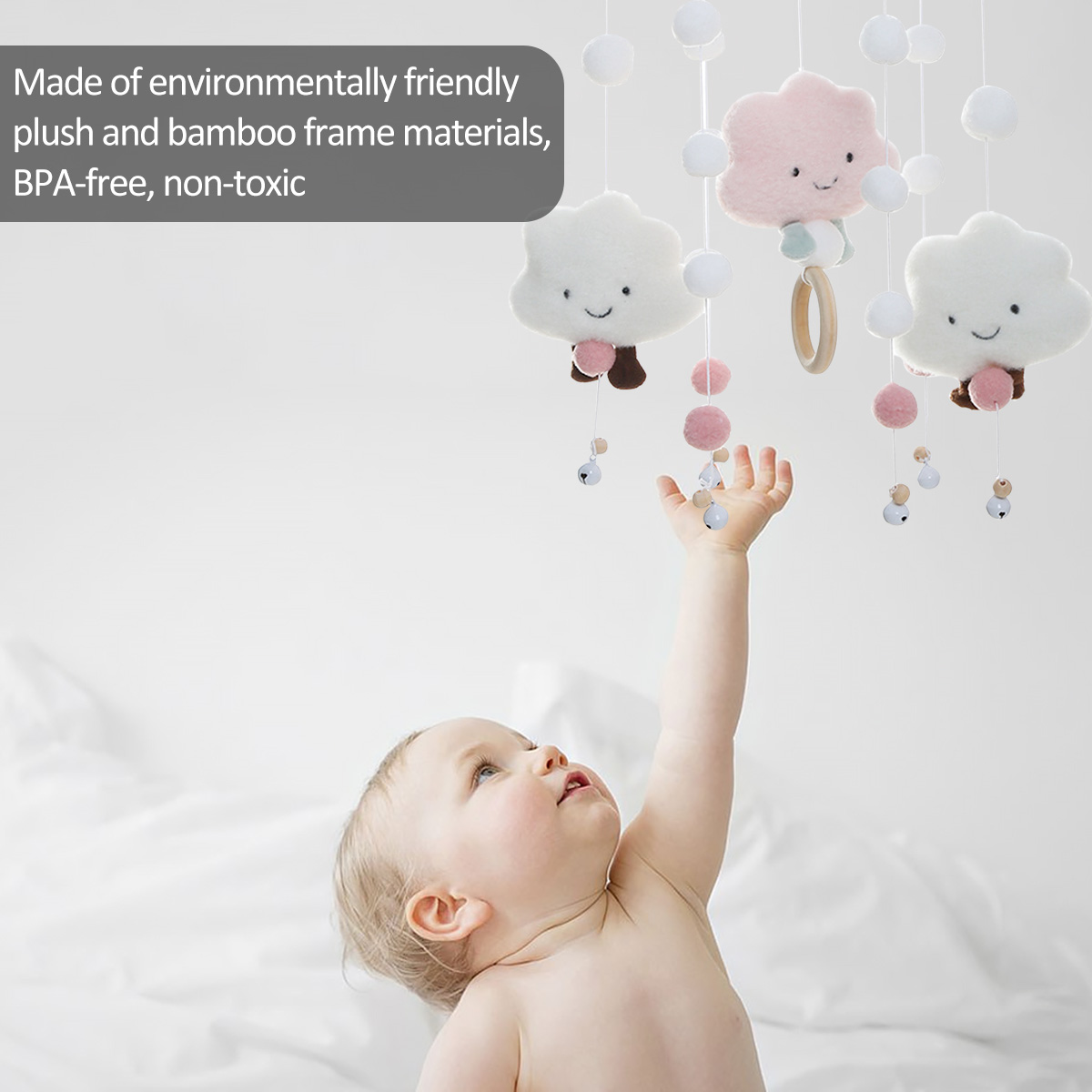 Lonceng angin seluler, mainan  - Baby Nursery Mobile ulasan dan harga