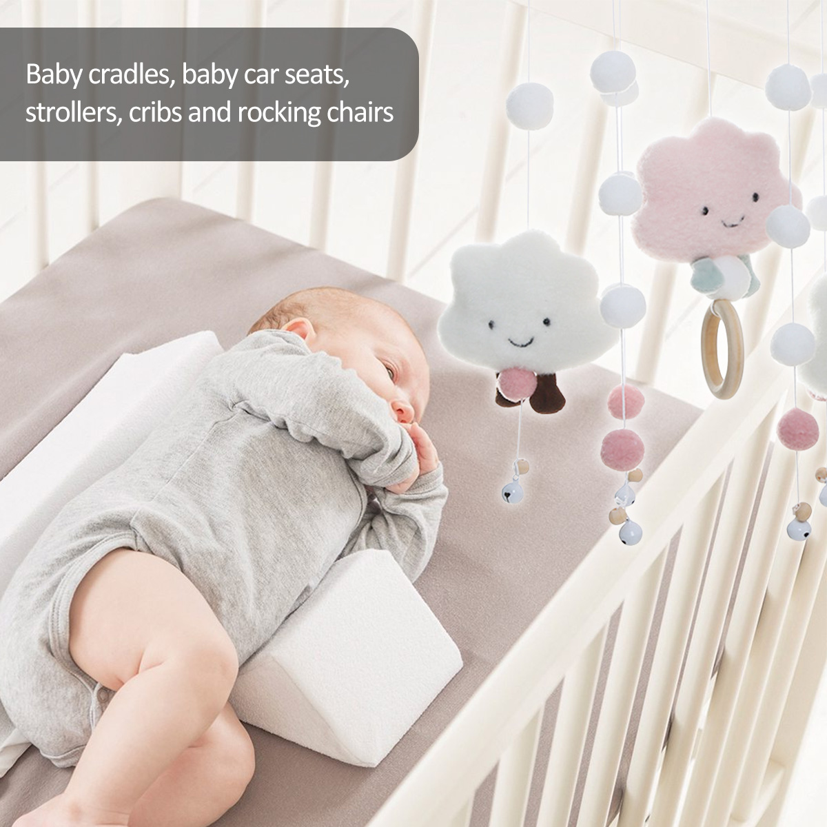 Lonceng angin seluler, mainan  - Baby Nursery Mobile ulasan dan harga