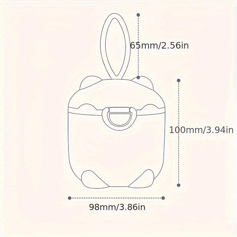 1 Buah Kotak Susu Bubuk Empat  - Baby Nursery Things ulasan dan harga