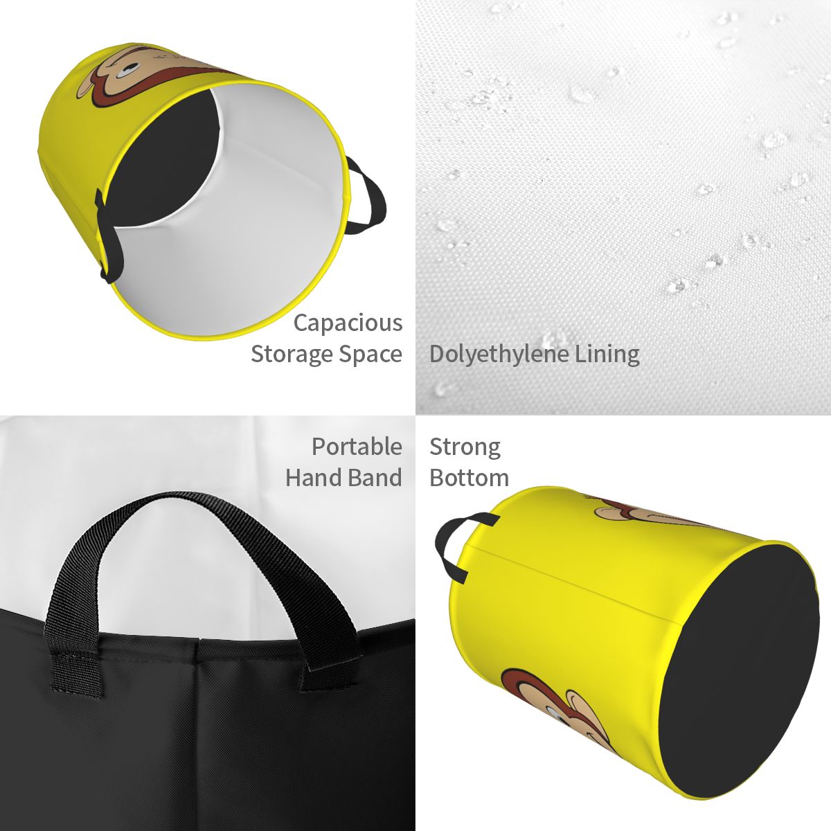 Keranjang Cucian Anime Monyet  - Baby Nursery Things ulasan dan harga